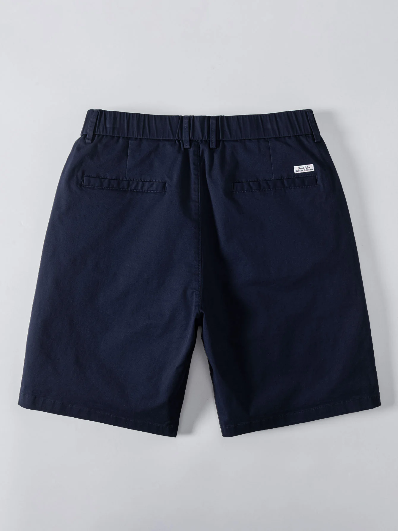 Contrast Trim Waffle Ringer T-Shirt & Elastic Waist Chino Shorts - Image 10