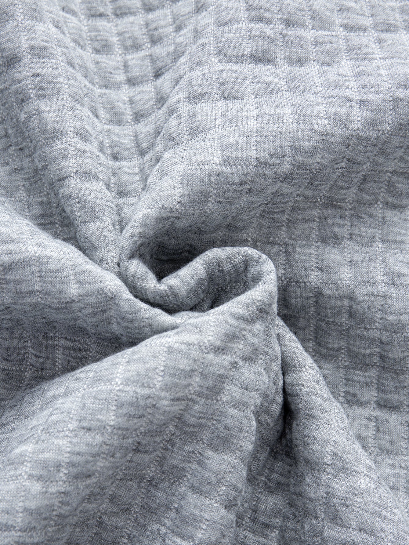Contrast Waffle Hooded Shirt - Image 6