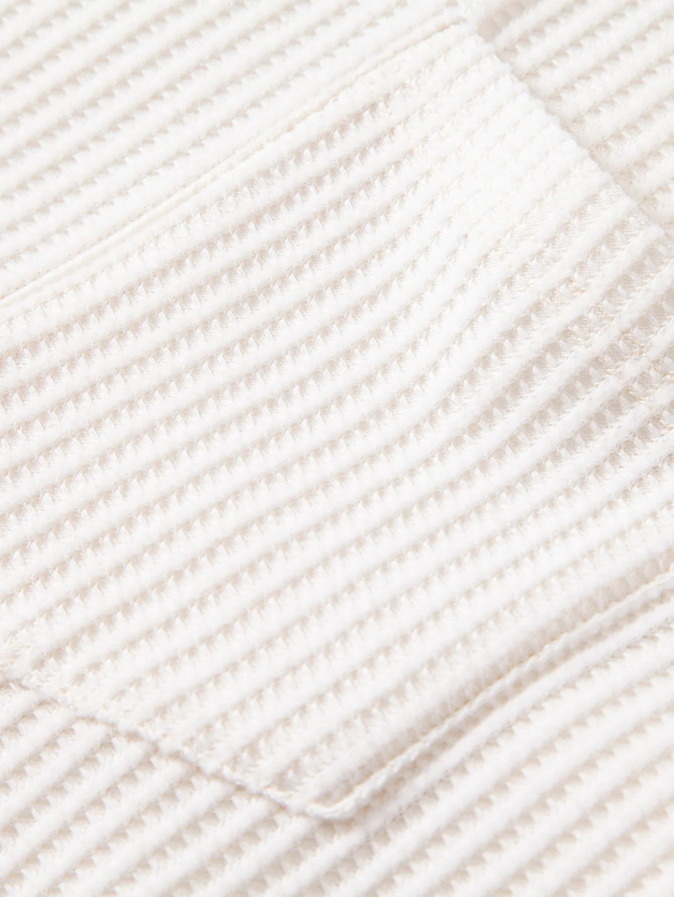 Contrast Waffle T-Shirt With Pocket - Image 7
