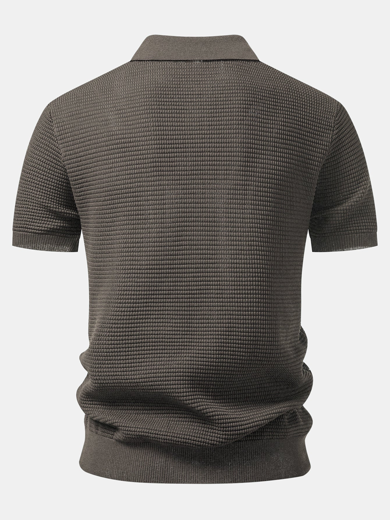 Contrast Zipper Polo & Slim Fit Tapered Trousers - Image 10