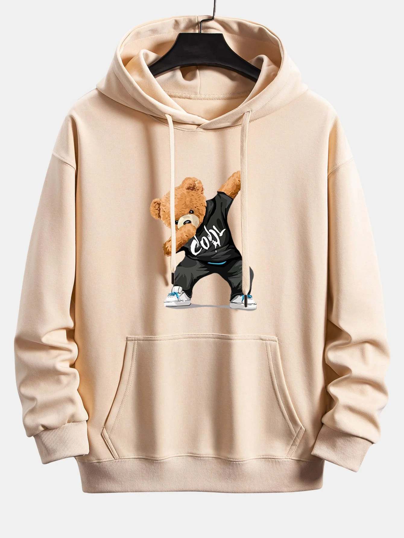 Cooler Bärenprint Relaxed Fit Hoodie - Image 8