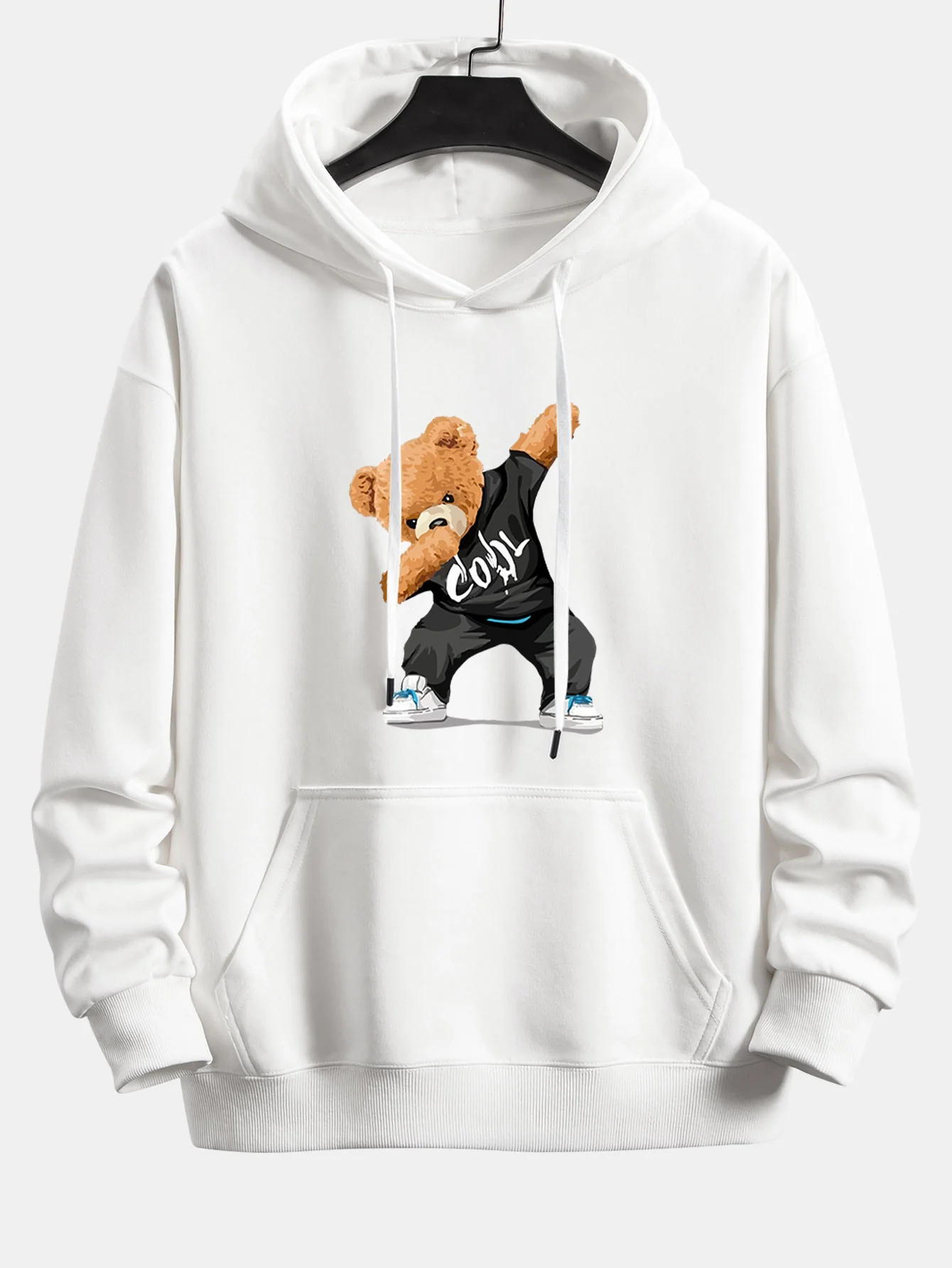 Cooler Bärenprint Relaxed Fit Hoodie & Jogginghose - Image 10