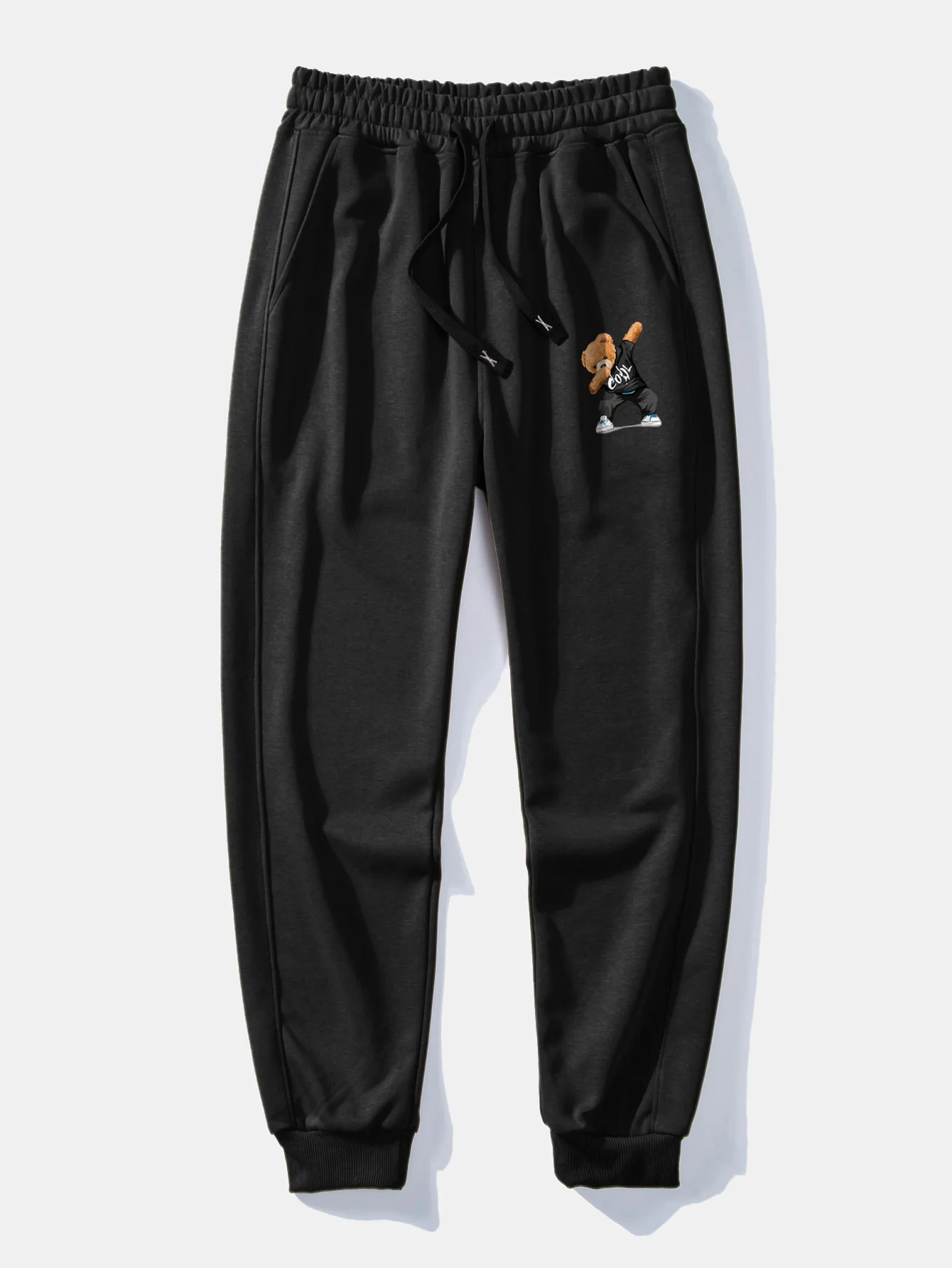 Cooler Bärenprint Relaxed Fit Hoodie & Jogginghose - Image 12