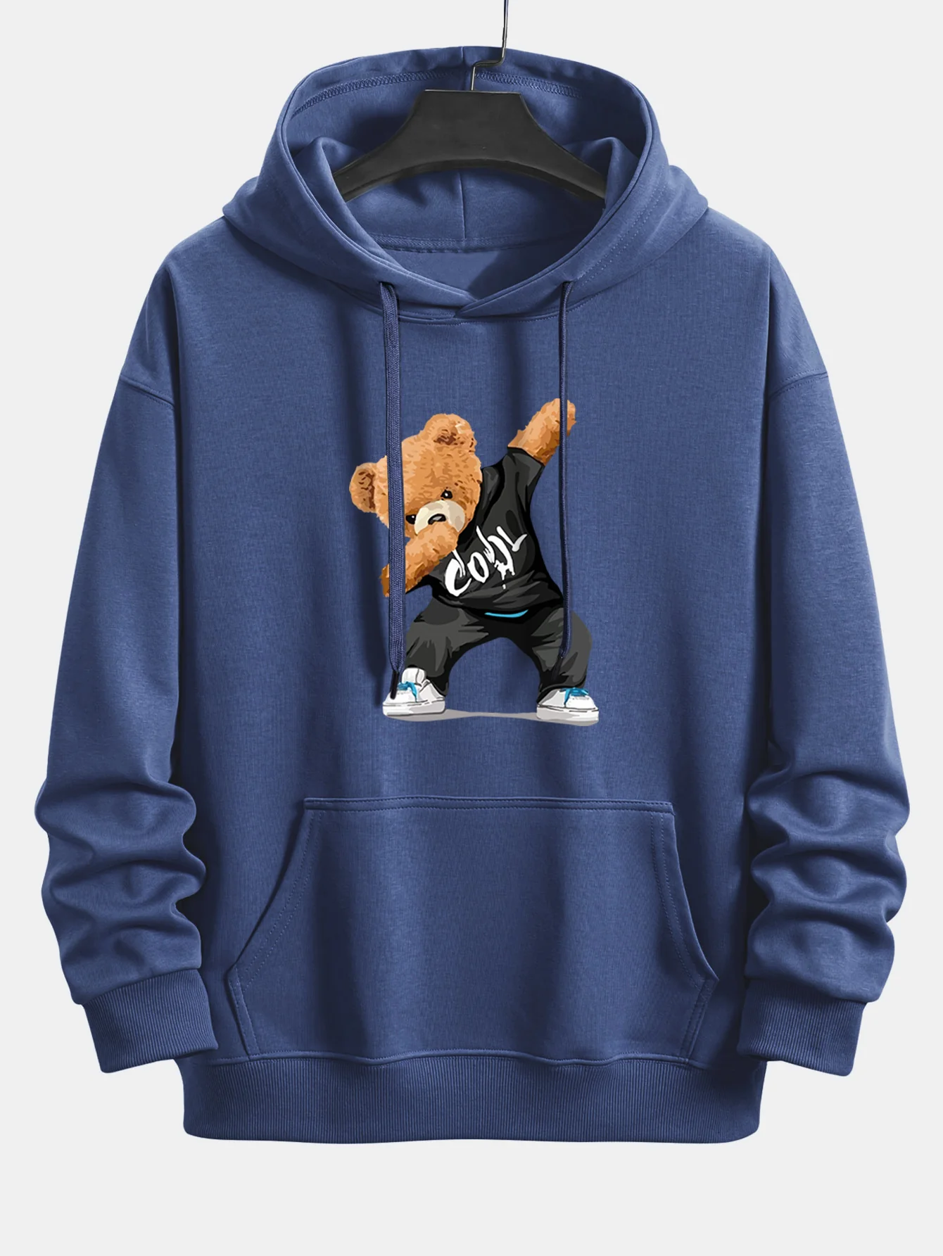 Cooler Bärenprint Relaxed Fit Hoodie & Jogginghose - Image 17