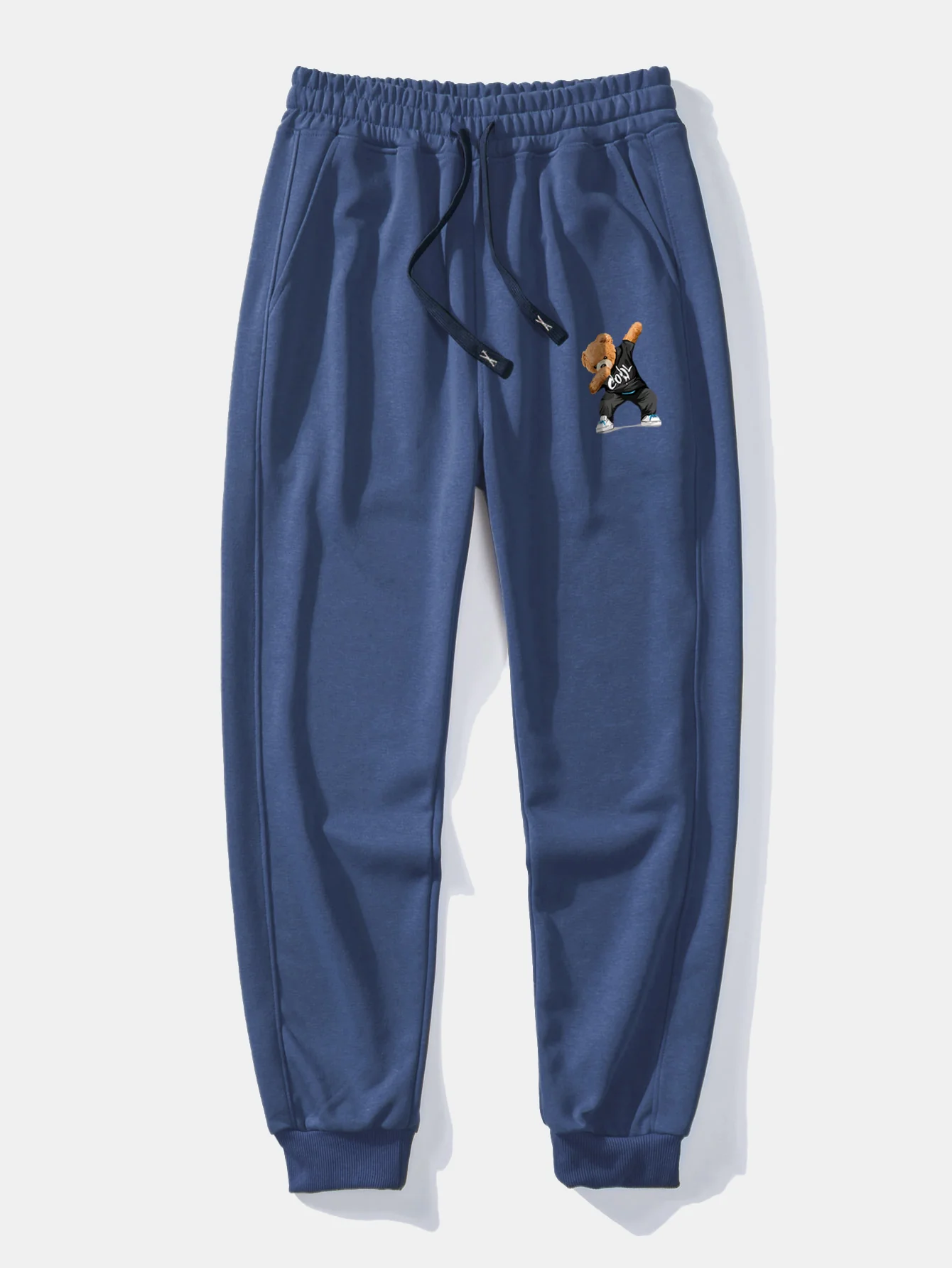 Cooler Bärenprint Relaxed Fit Hoodie & Jogginghose - Image 18