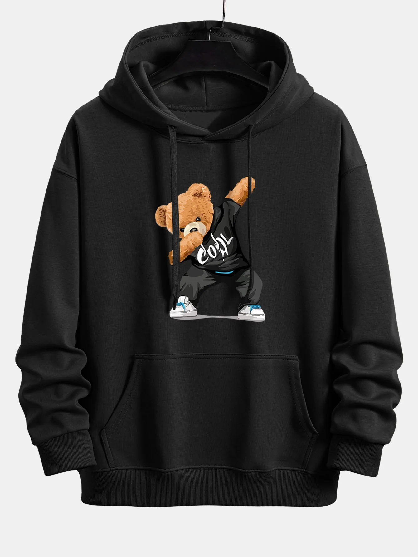 Cooler Bärenprint Relaxed Fit Hoodie & Jogginghose - Image 7