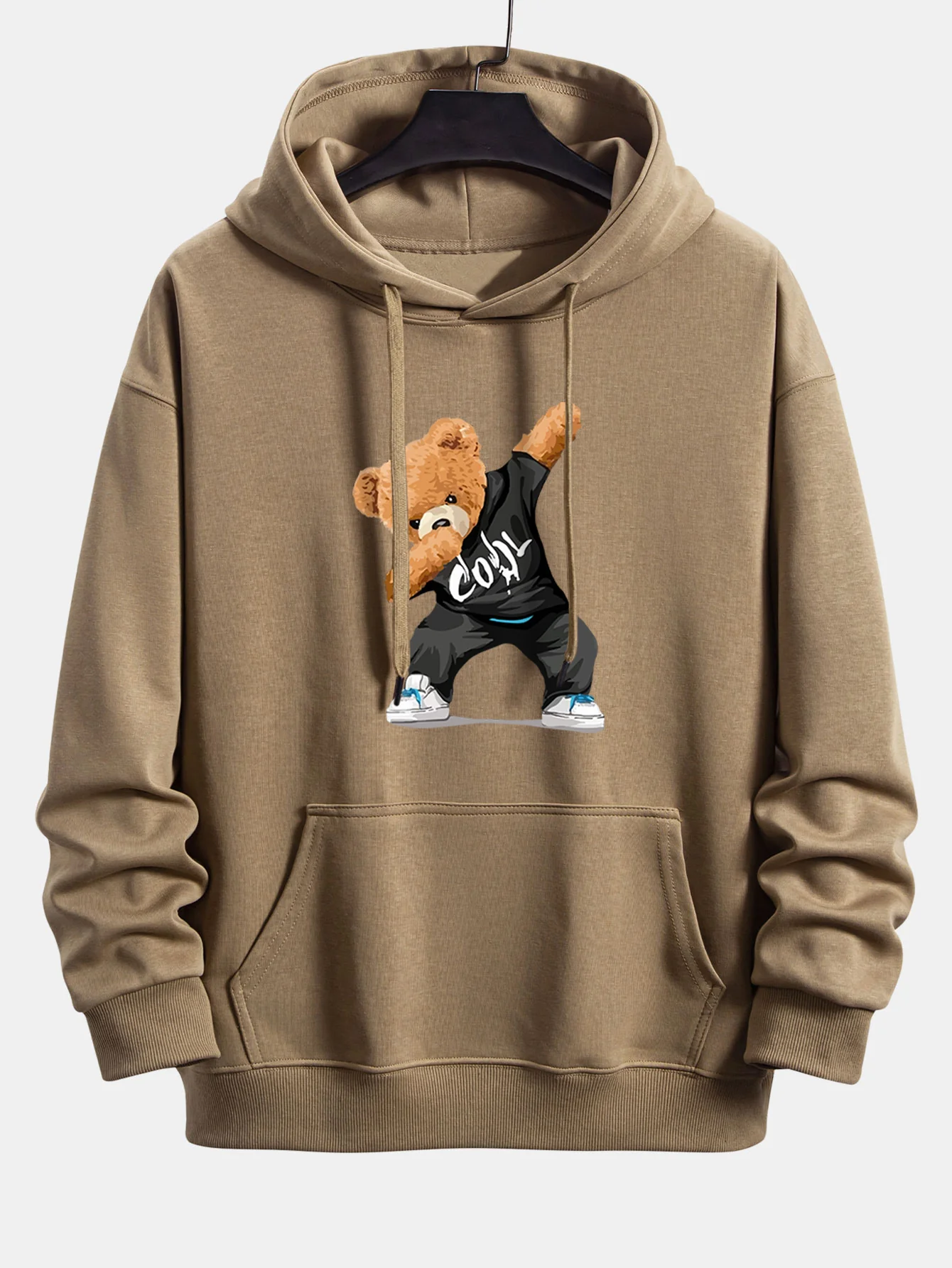 Cooler Bärenprint Relaxed Fit Hoodie & Jogginghose - Image 9