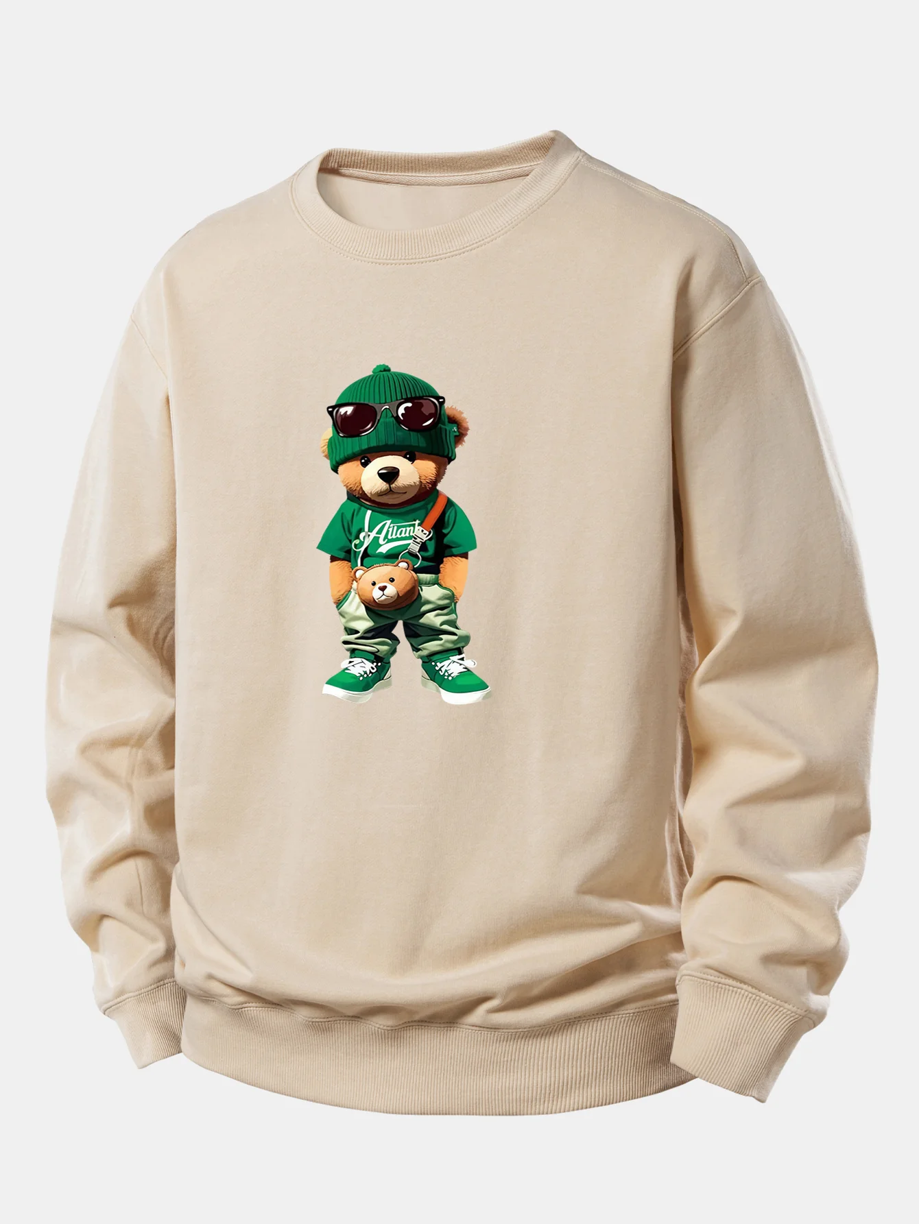 Cool Bear Druck Relax Fit Sweatshirt - Image 3