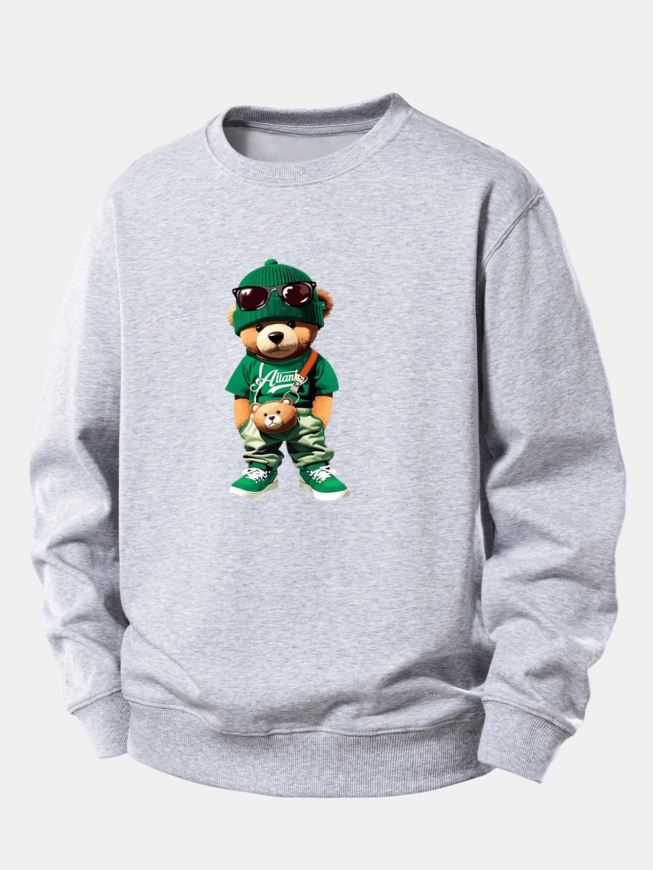 Cool Bear Druck Relax Fit Sweatshirt - Image 4