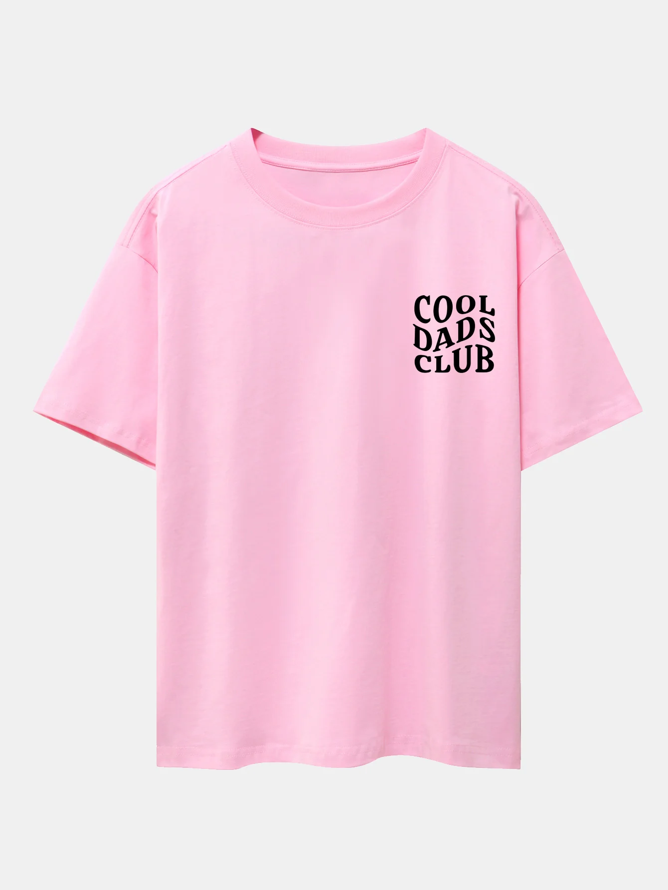 Cool Dads Club Print Drop Shoulder Oversize T-Shirt - Image 12