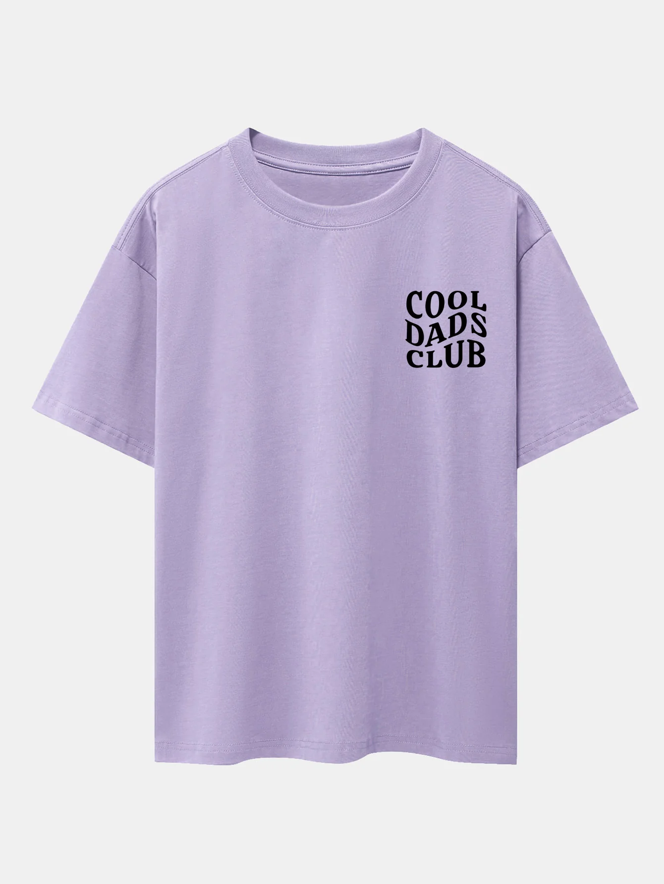Cool Dads Club Print Drop Shoulder Oversize T-Shirt - Image 15