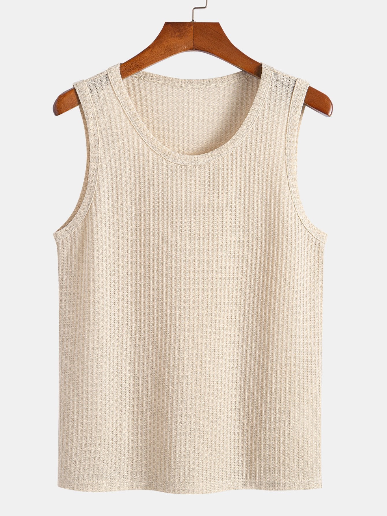 3 Stück Waffelstrick Tanktop - Image 3
