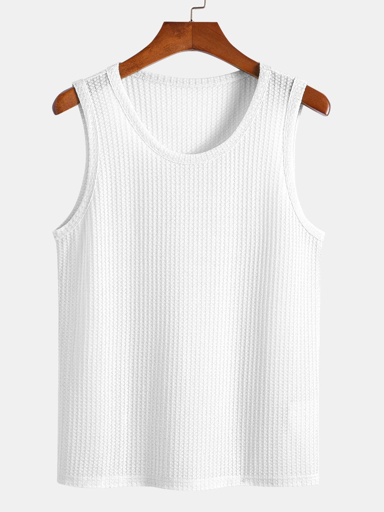 3 Stück Waffelstrick Tanktop - Image 4