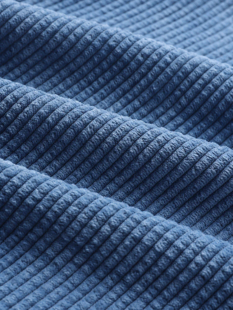 Corduroy Basic Kurzarmhemden - Image 7