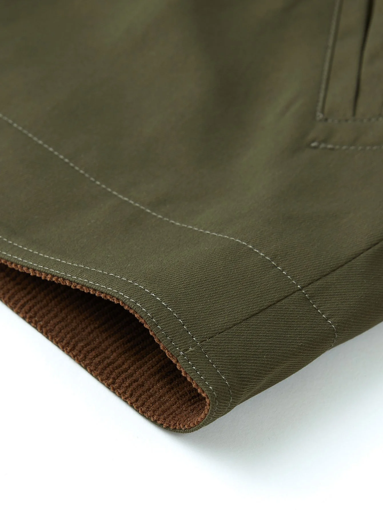 Cordhosenkragen Reißverschlussjacke - Image 13
