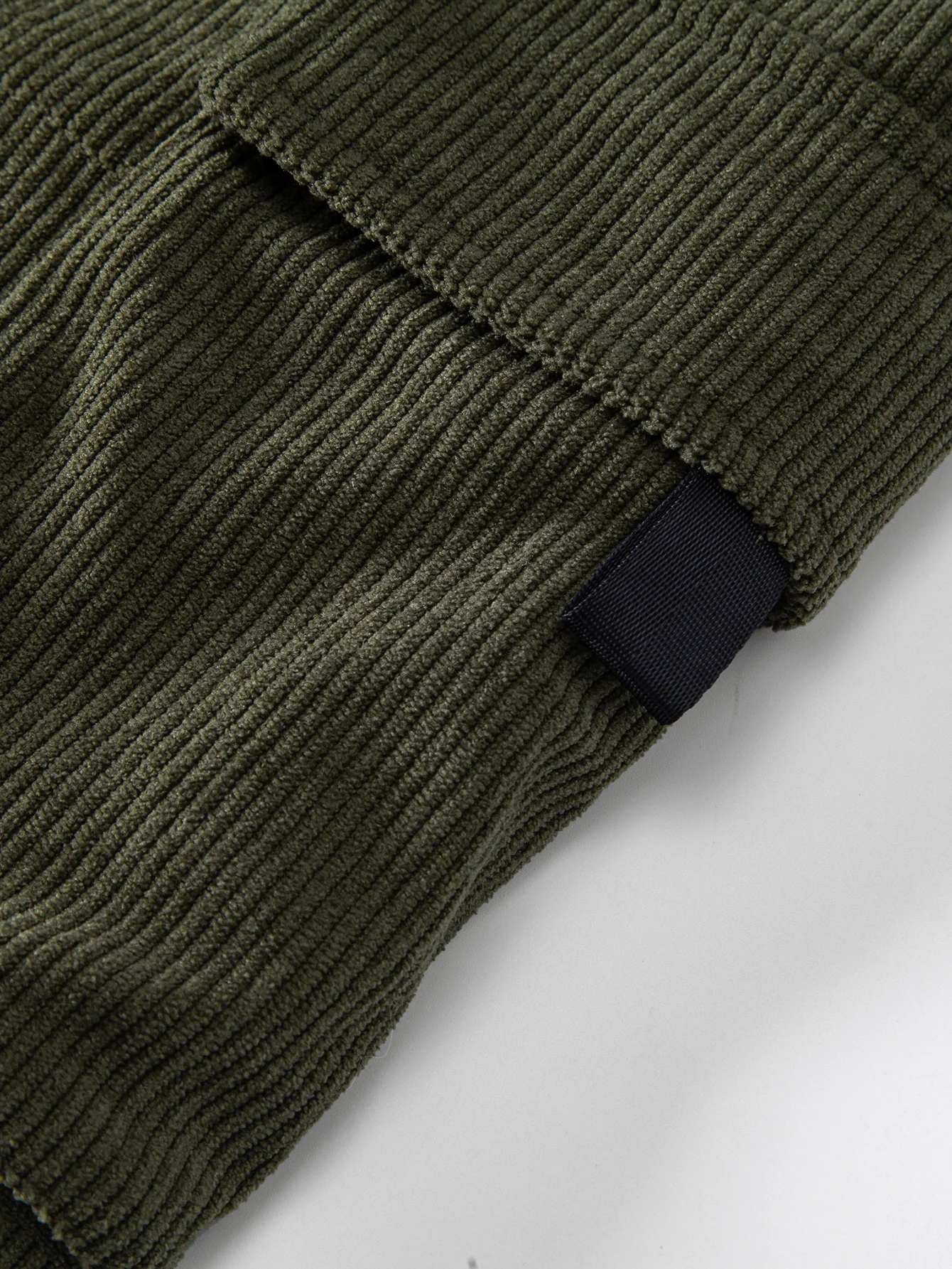 Drawstring Cargo Corduroy Shorts - Image 7