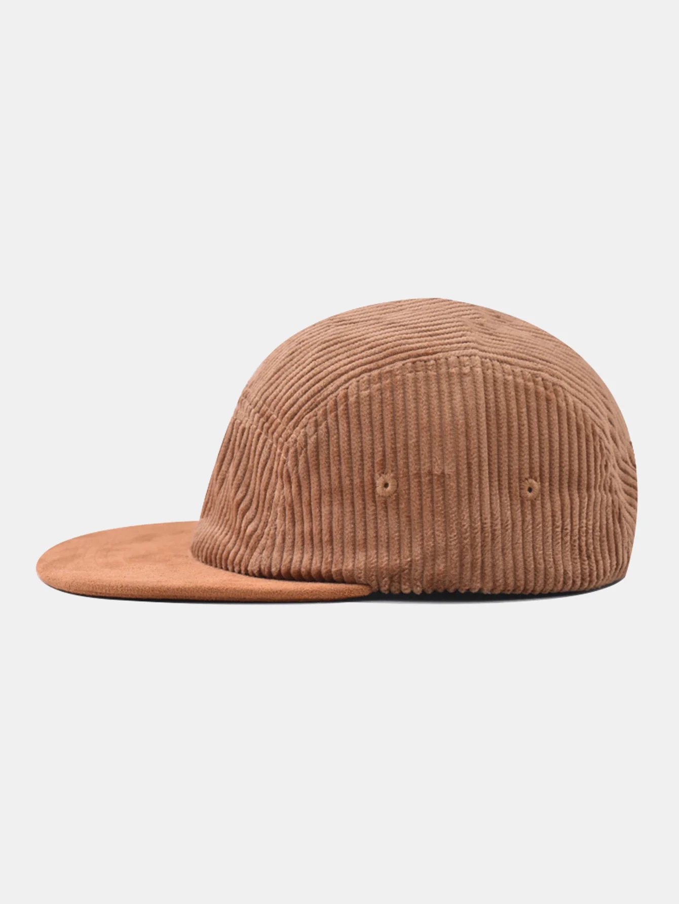Cord-Flatbrim Soft-Top Baseballkappe - Image 3