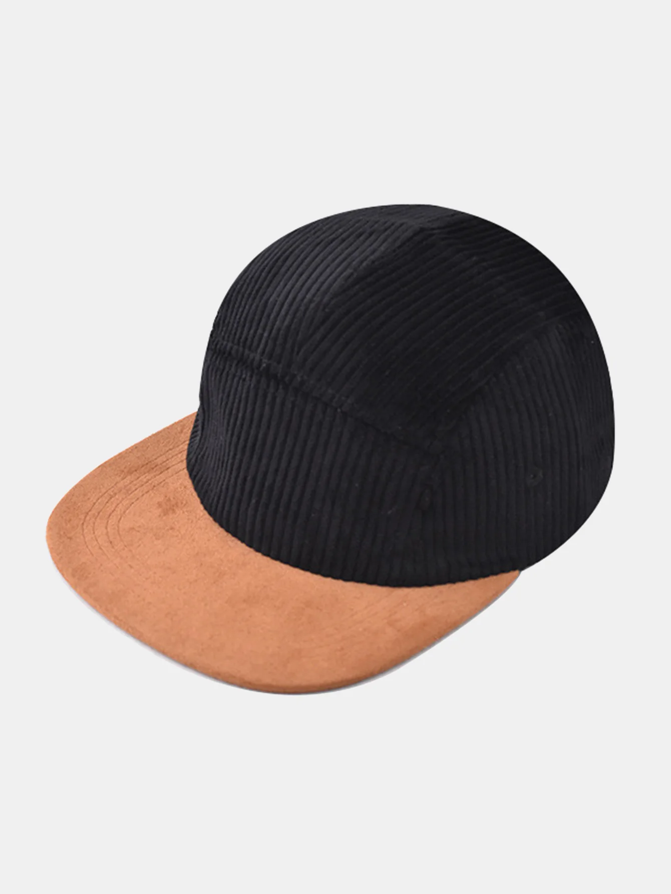 Cord-Flatbrim Soft-Top Baseballkappe - Image 5