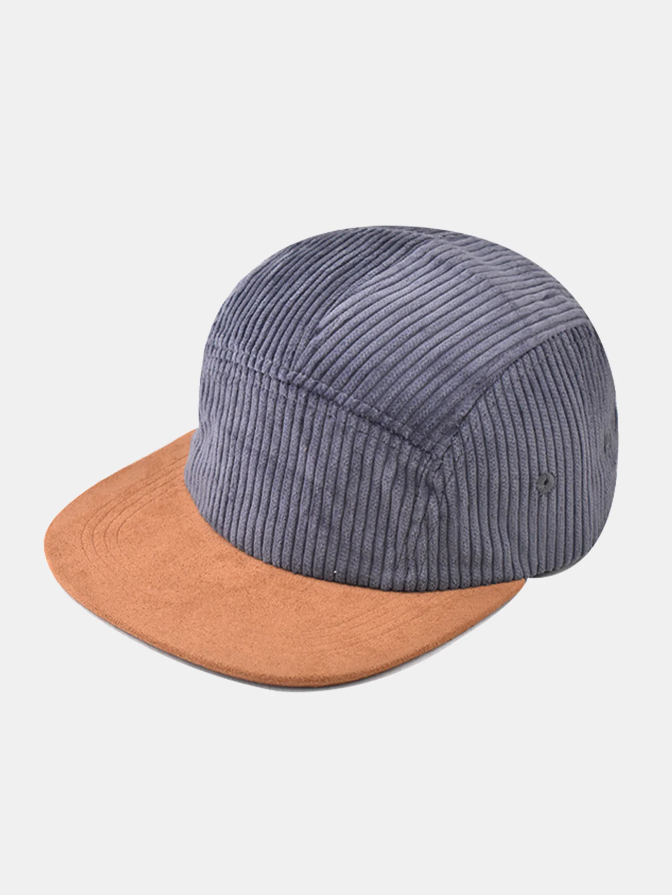 Cord-Flatbrim Soft-Top Baseballkappe - Image 6