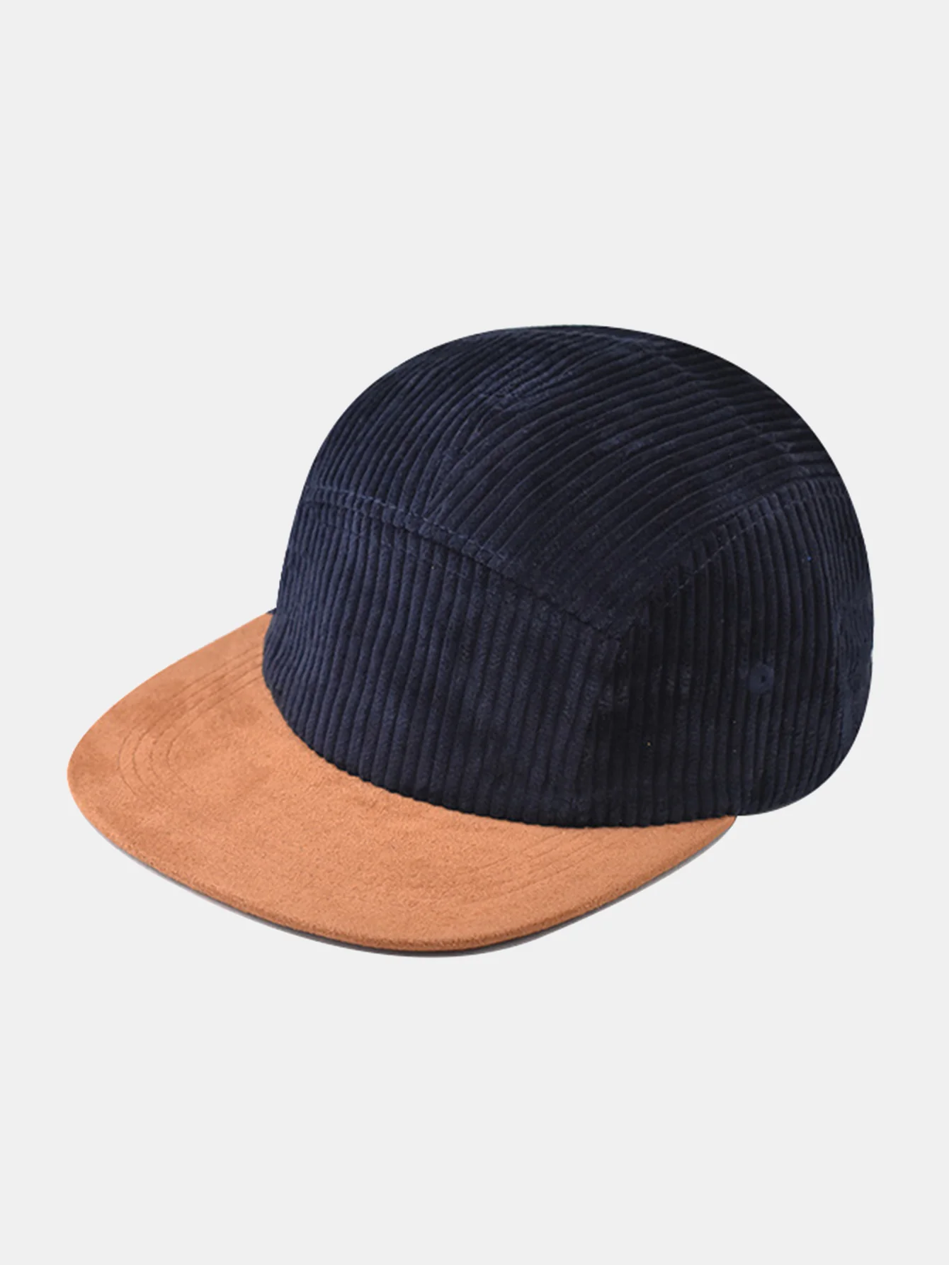 Cord-Flatbrim Soft-Top Baseballkappe - Image 7
