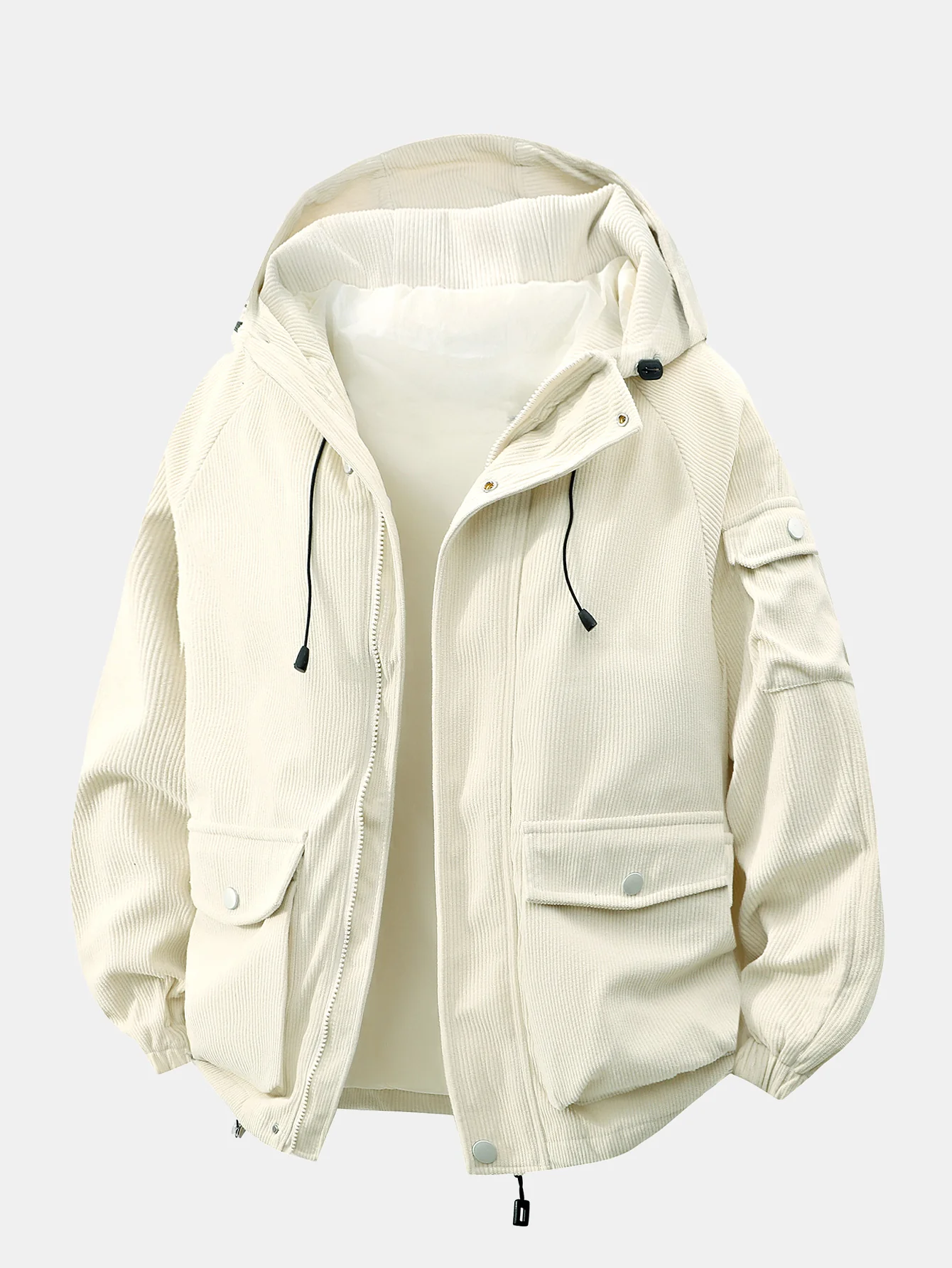 Cordjacke mit Kapuze - Image 3