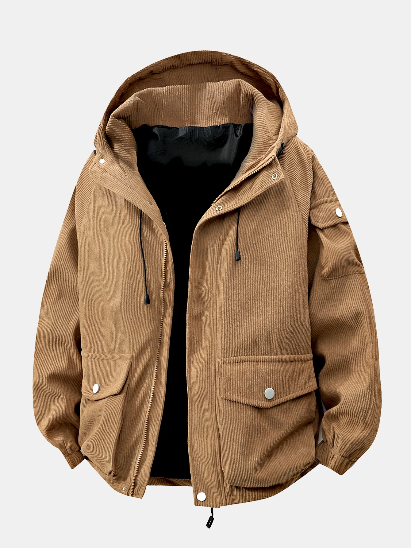 Cordjacke mit Kapuze - Image 7