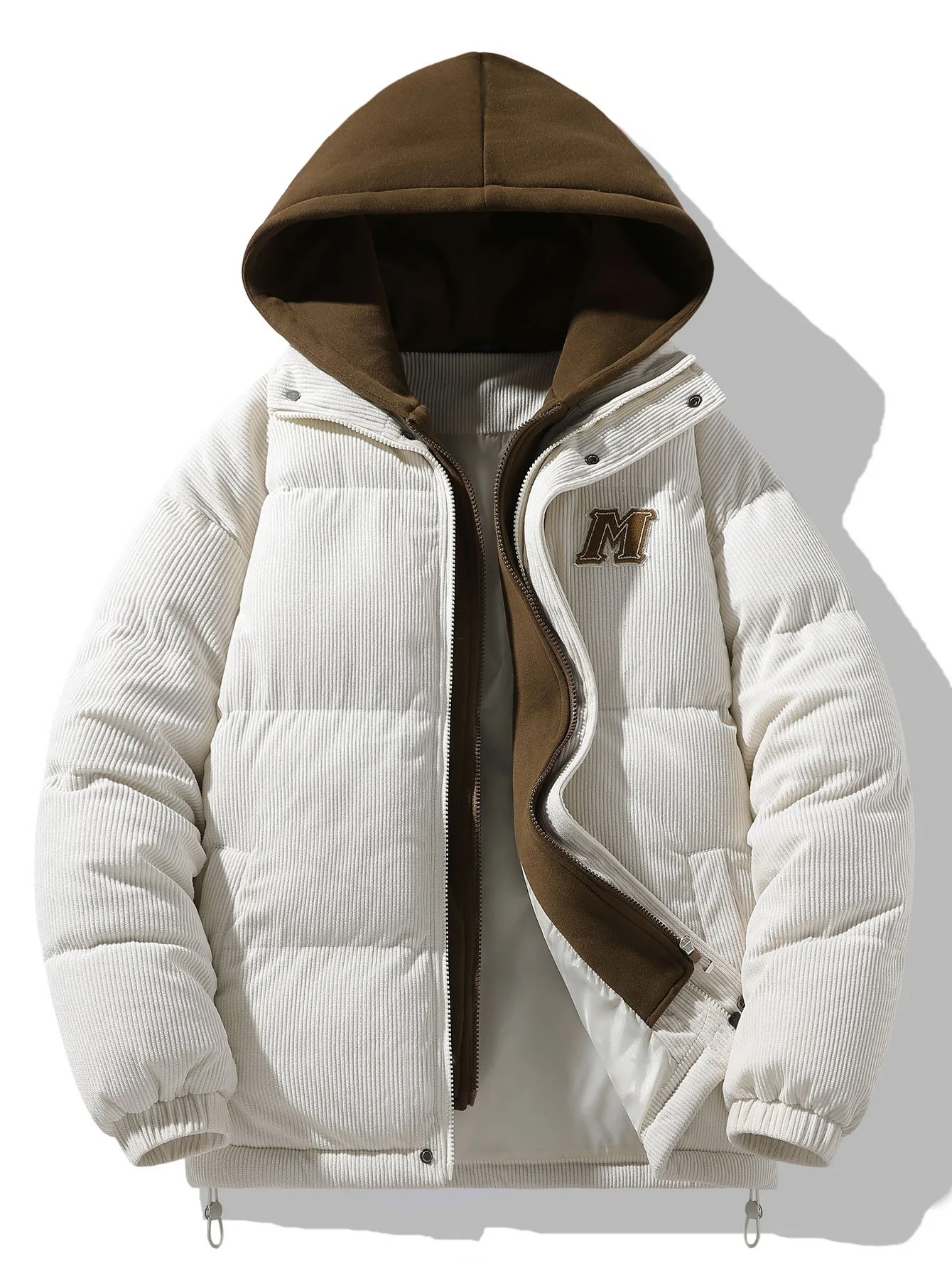 Cordura Kapuzen-Puffermantel - Image 2