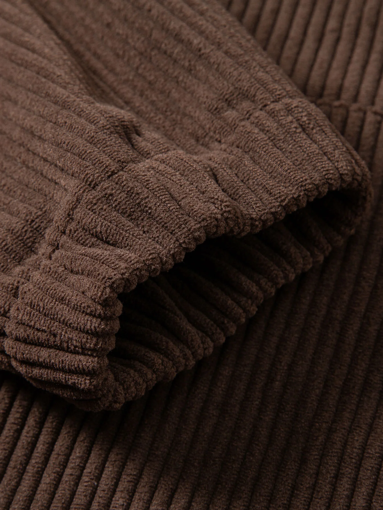 Corduroy Hoodie With Kangaroo Pocket - Image 14