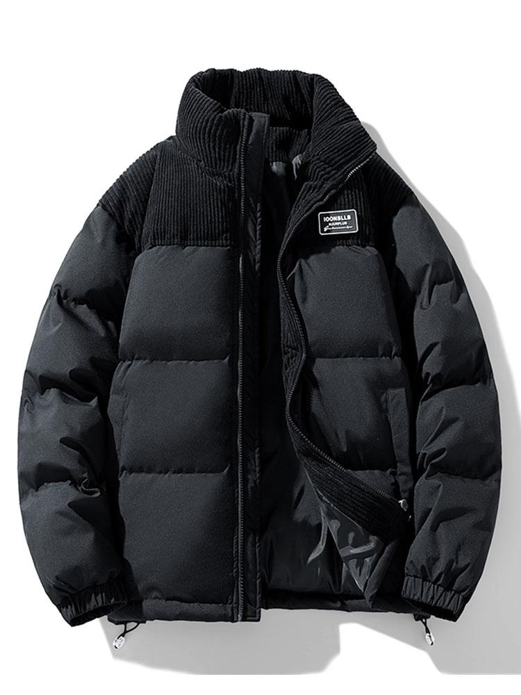 Cordura-Panel-Pufferjacke