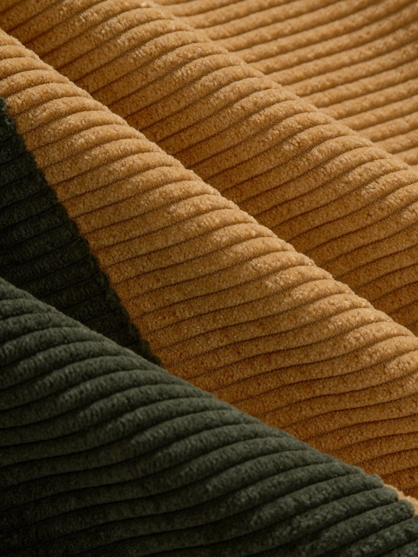 Corduroy-Patchwork-Hoodie & Kordelzug-Corduroy-Cargo-Jogginghosen - Image 8