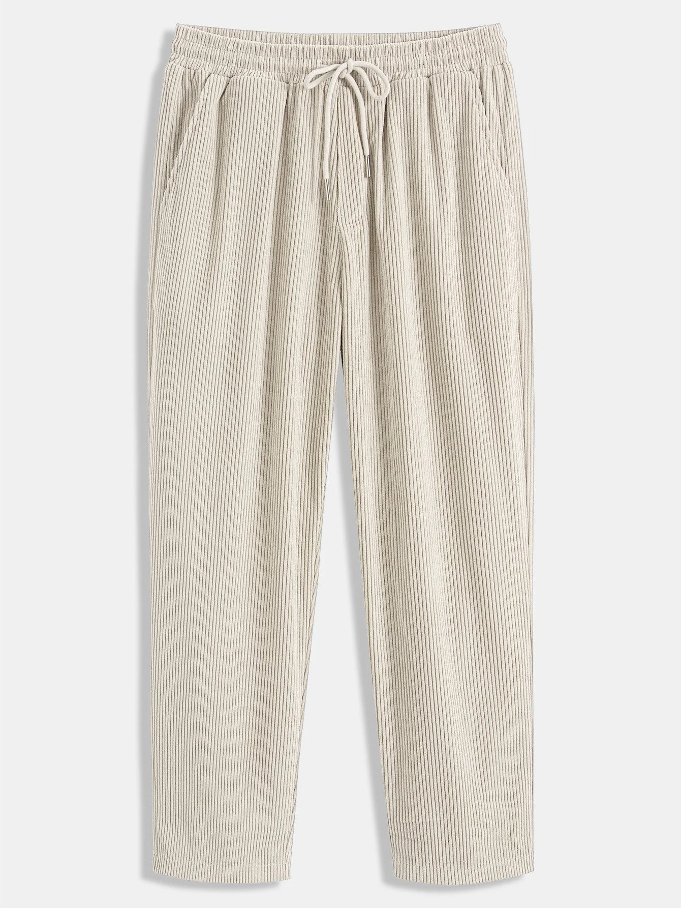 Corduroy-Patchwork-Hemd & gerade Corduroy-Hose - Image 7