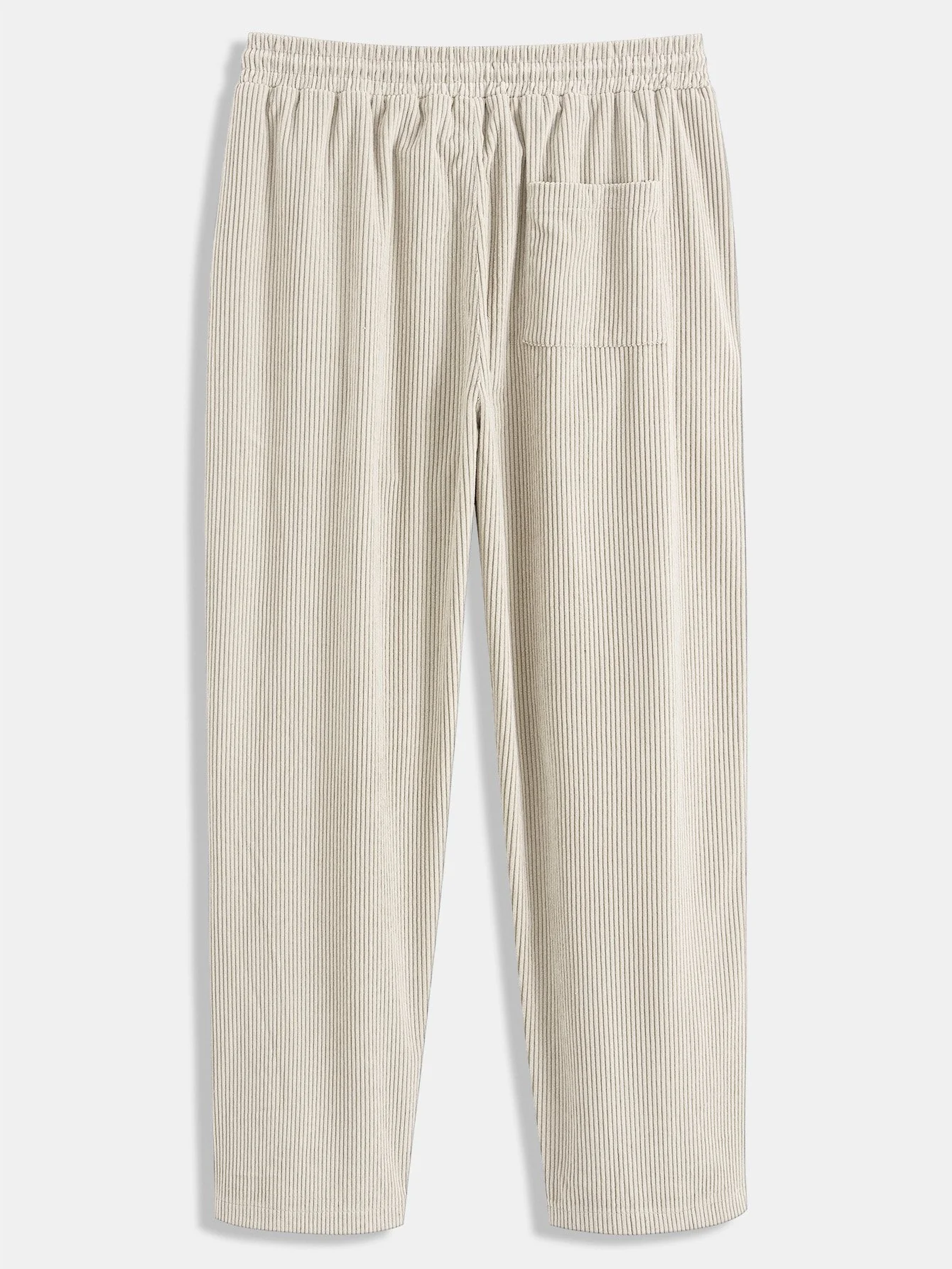 Corduroy-Patchwork-Hemd & gerade Corduroy-Hose - Image 8