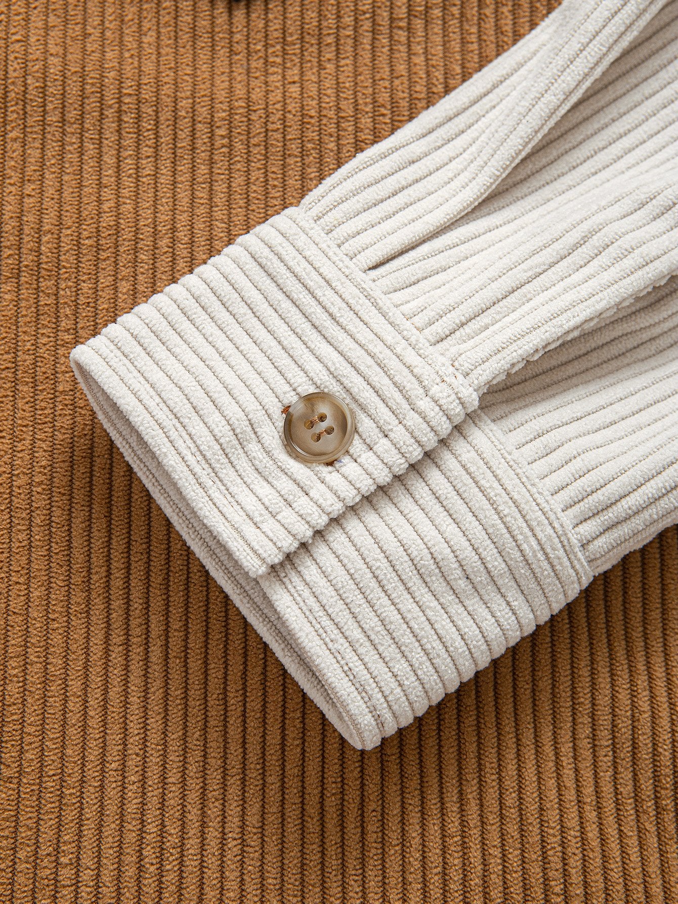 Corduroy-Patchwork-Hemd & gerade Corduroy-Hose - Image 10