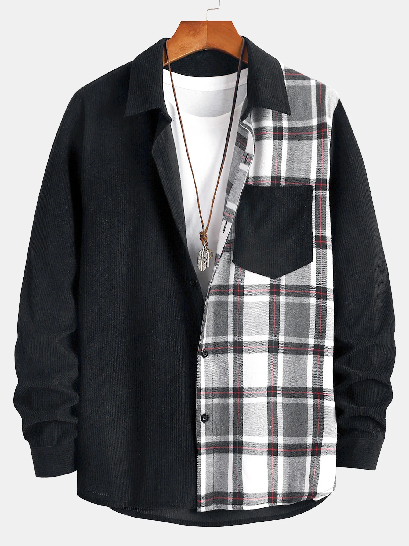 Kordura Karierter Panel Shirt - Image 3