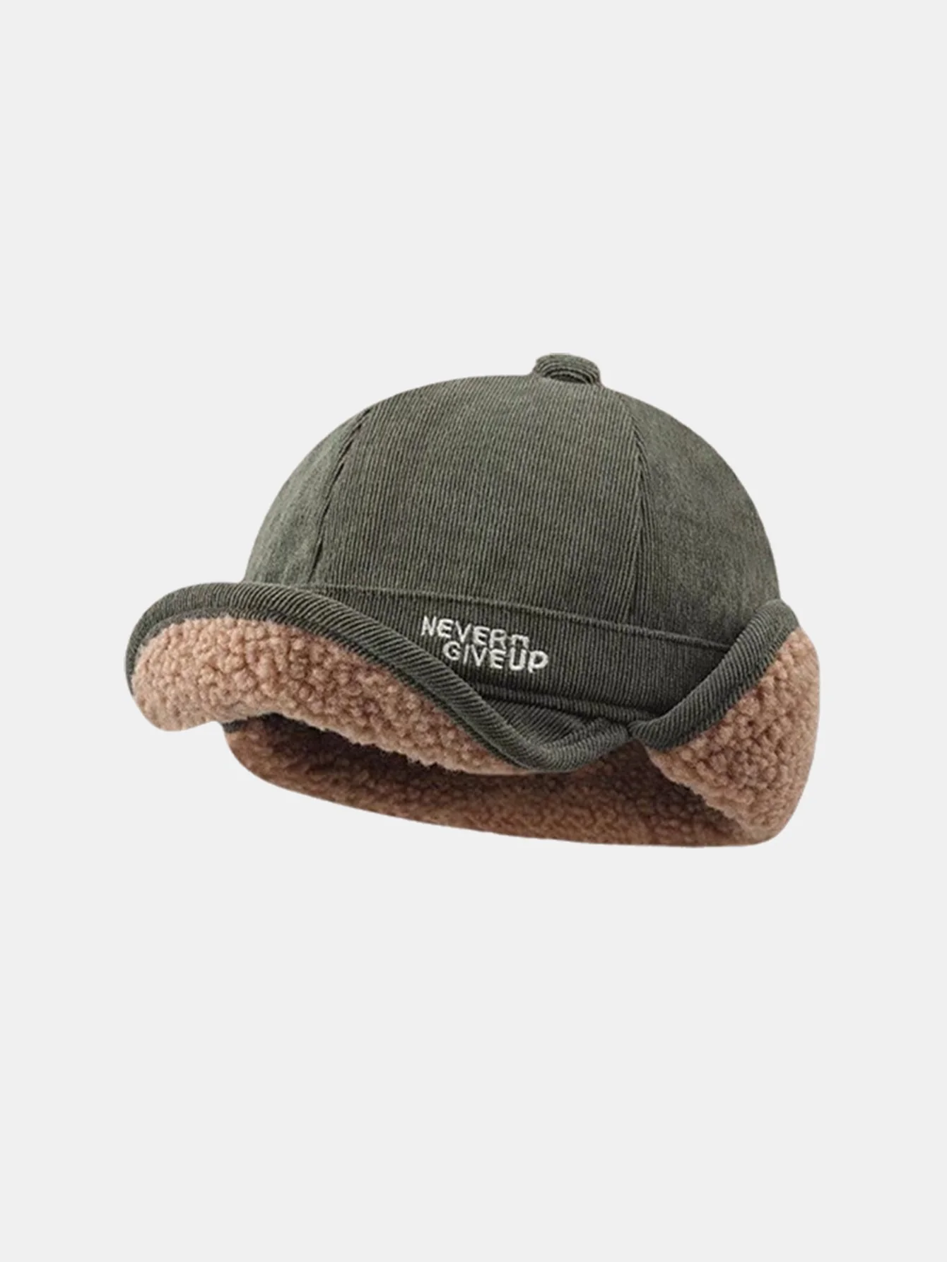 Cordura Sherpa Futter Warme Ohrenklappen Mütze - Image 4
