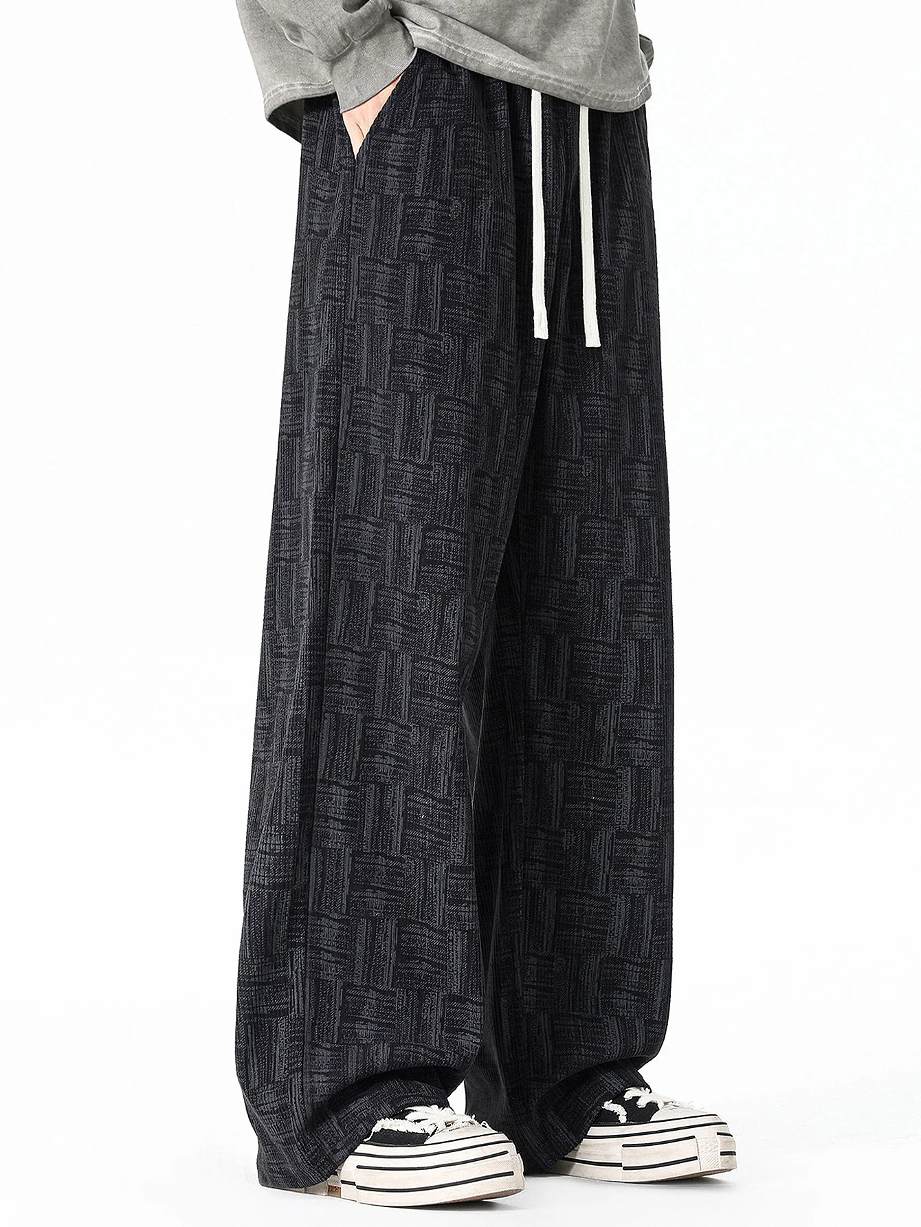 Corduroy Wide Leg Pants - Image 2