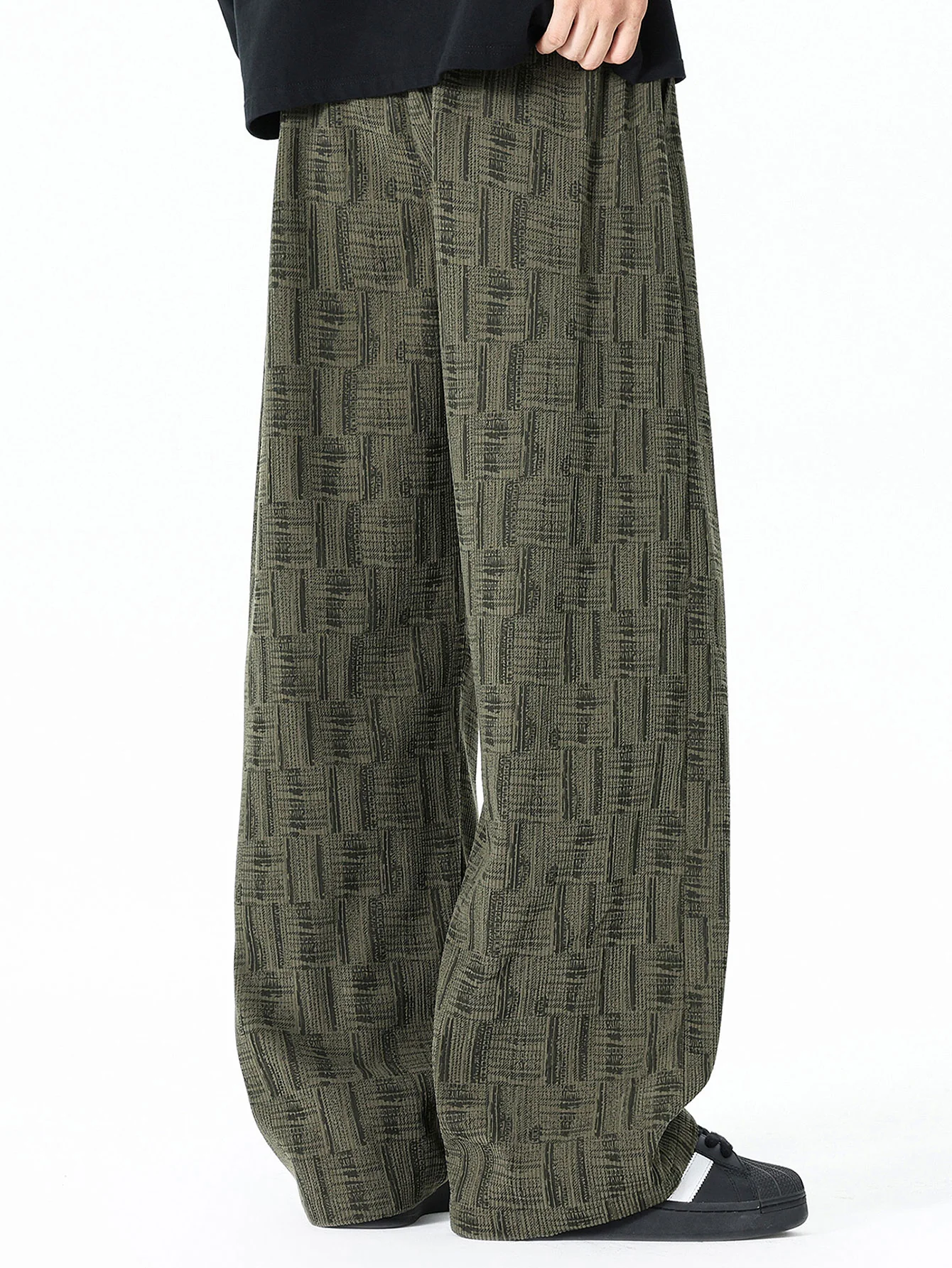 Corduroy Wide Leg Pants - Image 5