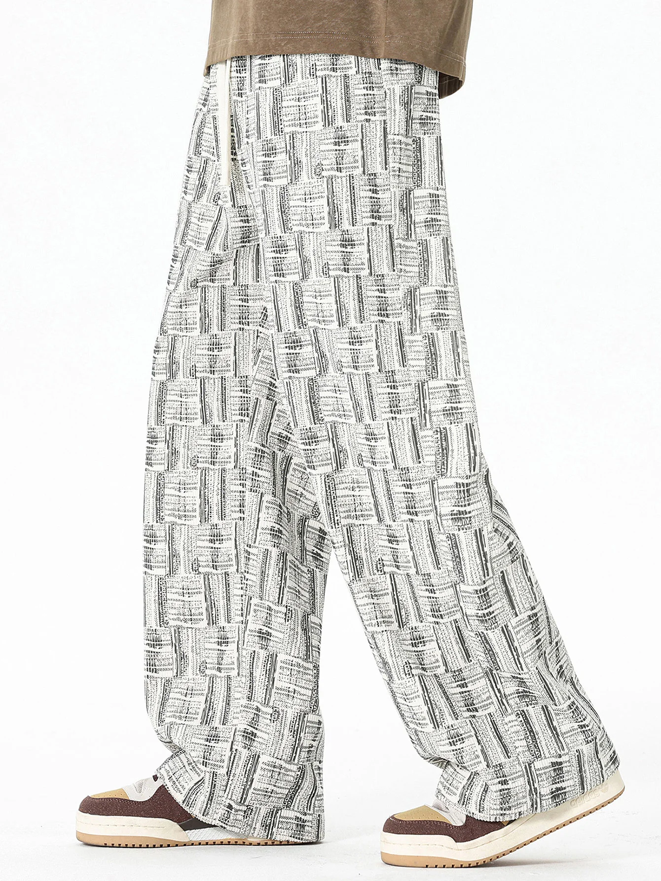 Corduroy Wide Leg Pants - Image 7