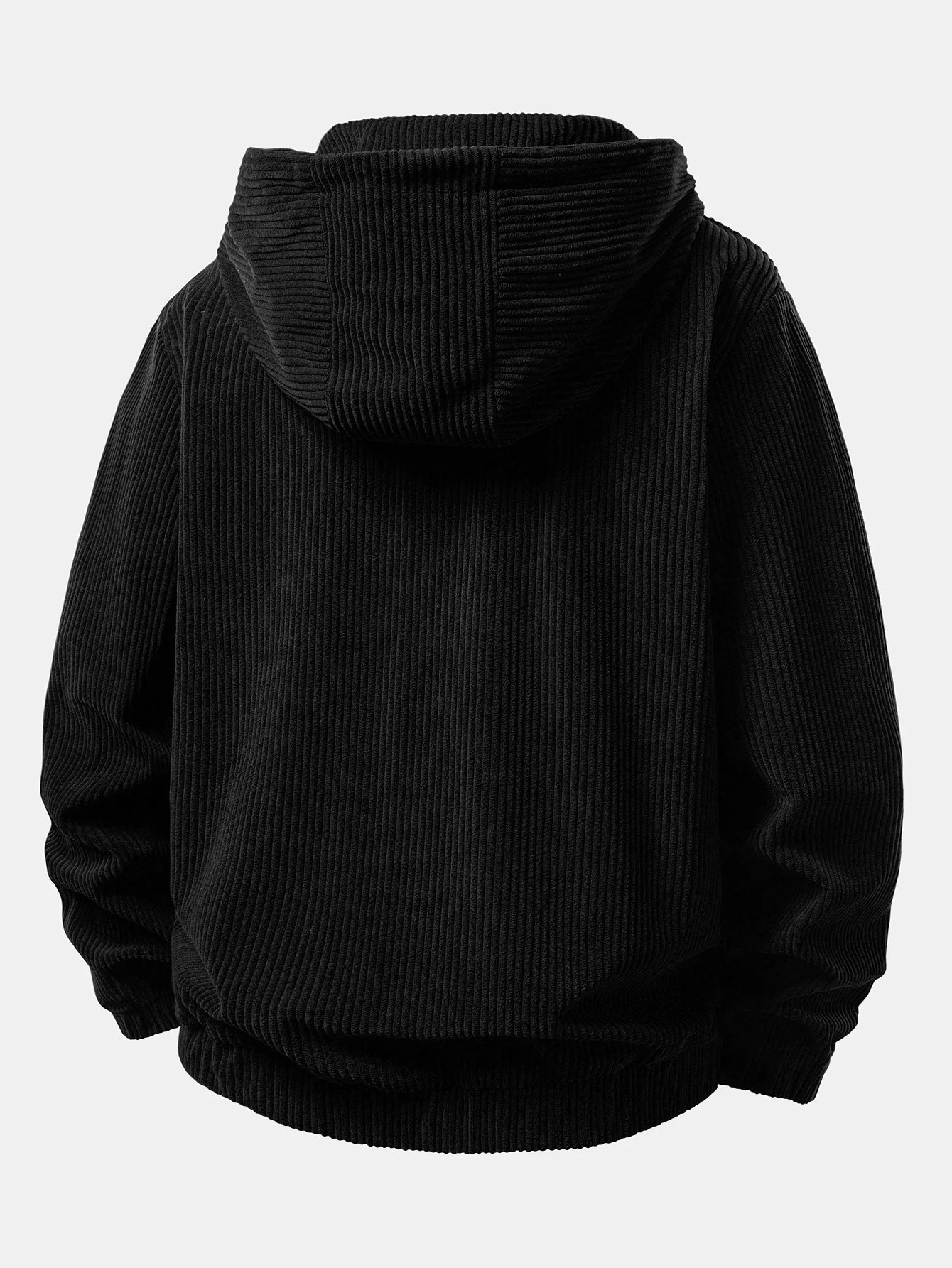Corduroy Zip-Up Hoodie - Image 2