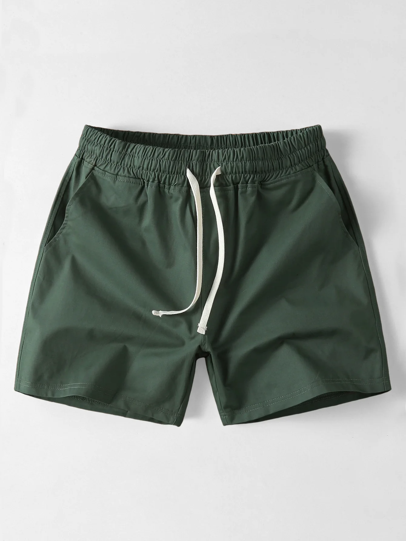 Cotton Drawstring Chino 5" Shorts - Image 3