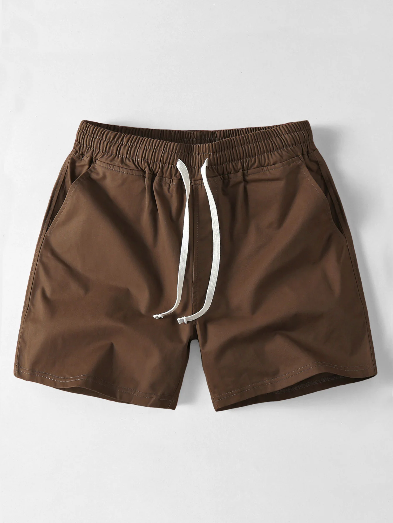 Cotton Drawstring Chino 5" Shorts - Image 6