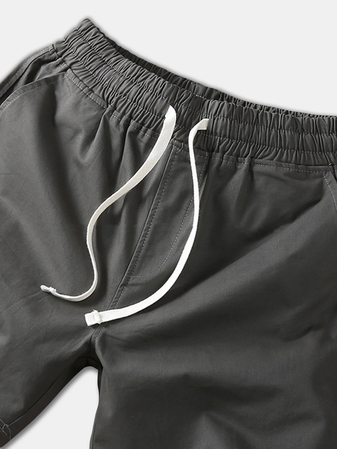 Cotton Drawstring Chino 5" Shorts - Image 7