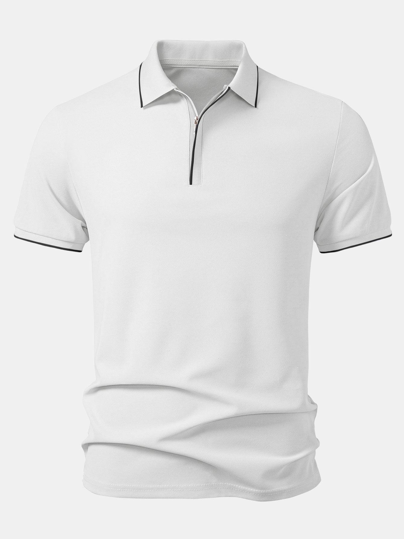Covered-Zip Polo - Image 5