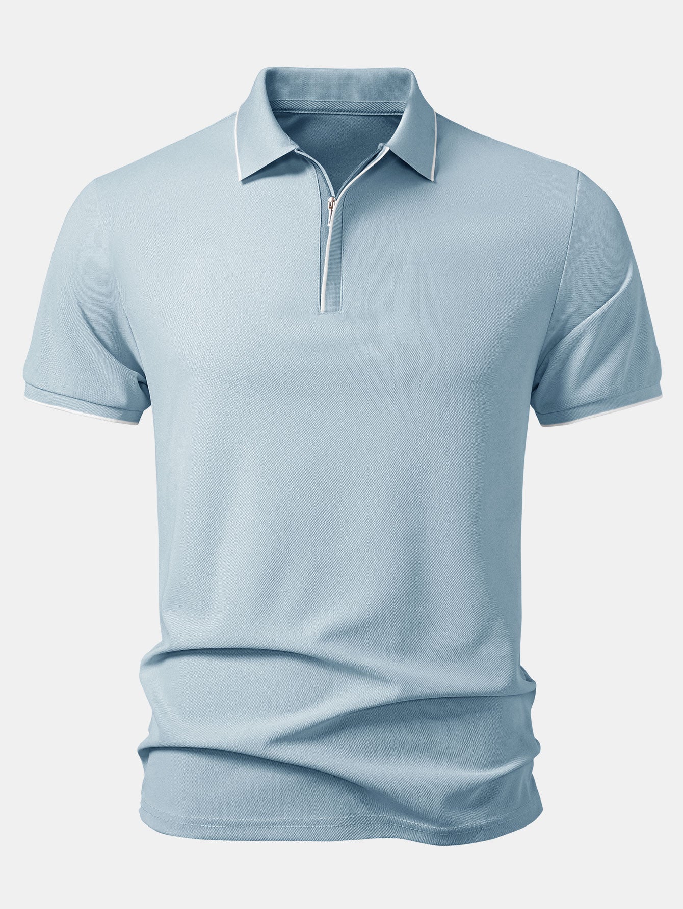 Covered-Zip Polo - Image 8
