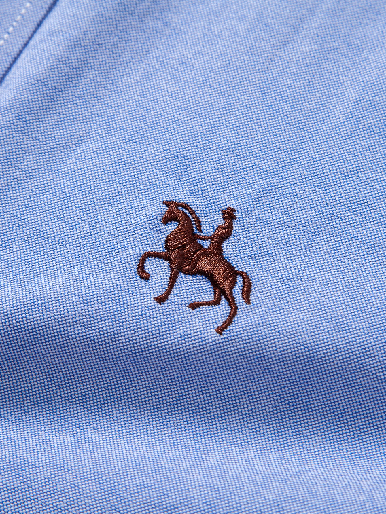Cowboy Stickerei Baumwolle Oxford Hemd zum Zumknöpfen - Image 20