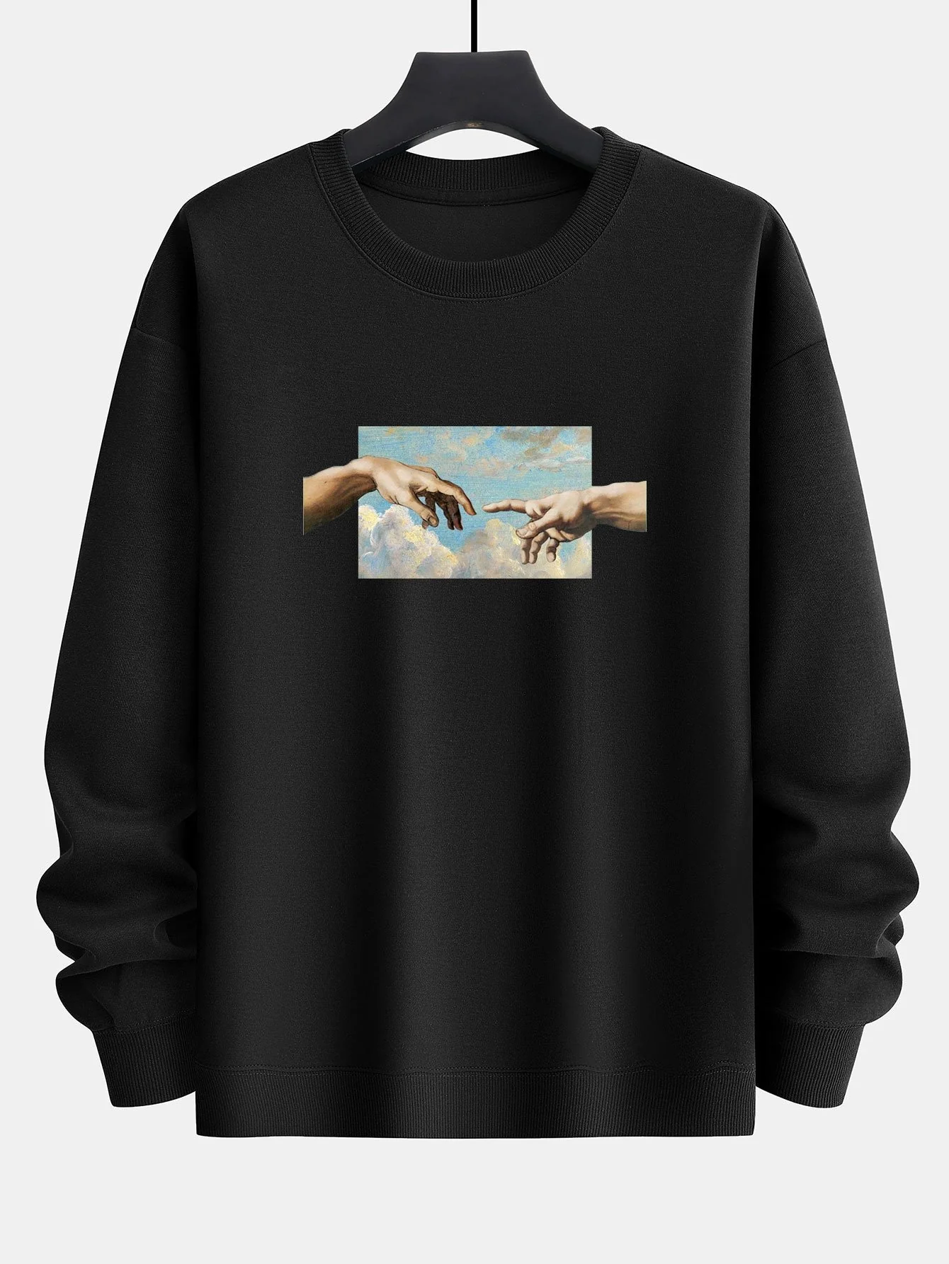 Erstellen Sie Adam Print Relax Fit Sweatshirt - Image 2