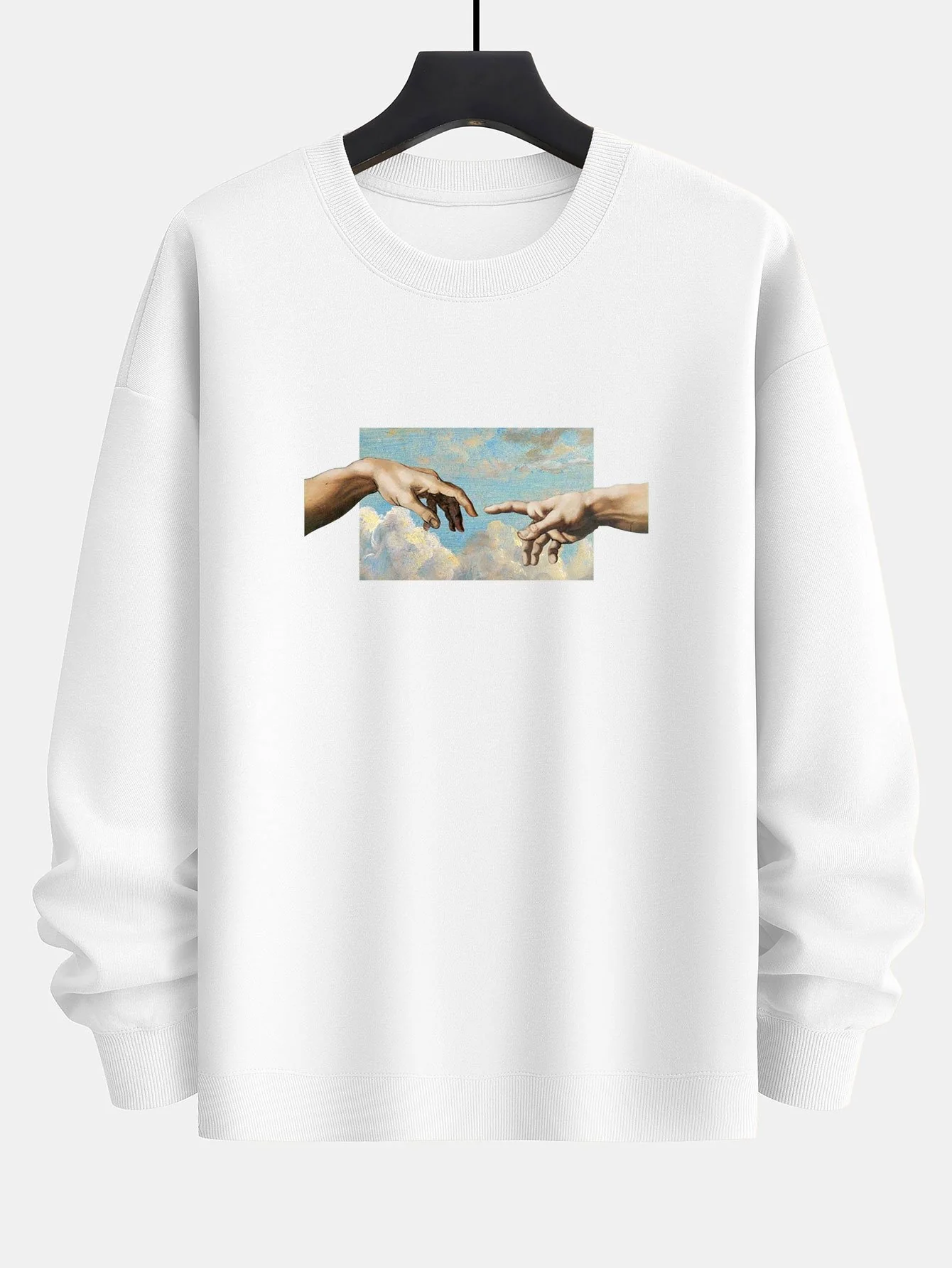 Erstellen Sie Adam Print Relax Fit Sweatshirt - Image 3