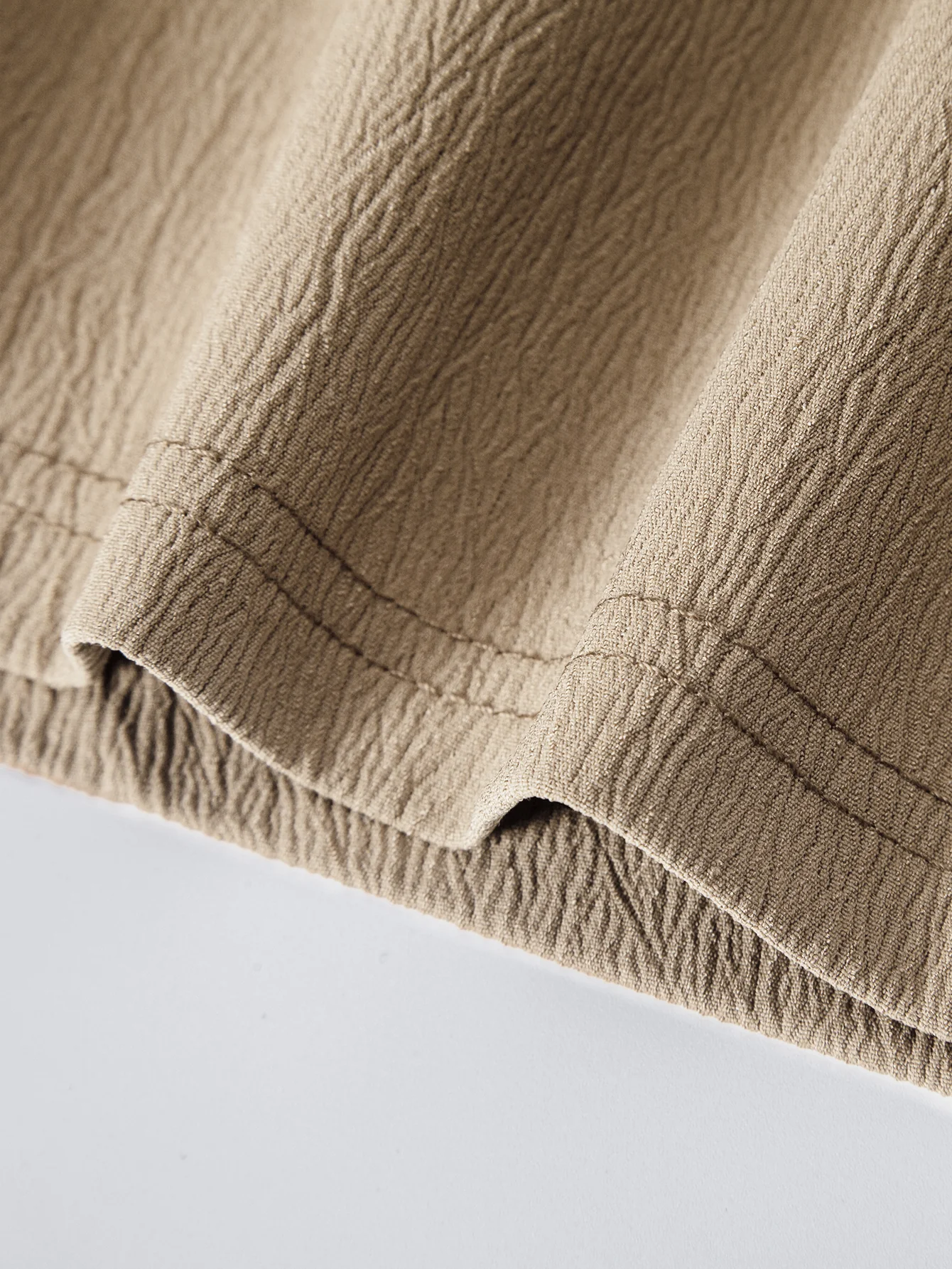Crinkle Textured Drawstring 5" Shorts - Image 15