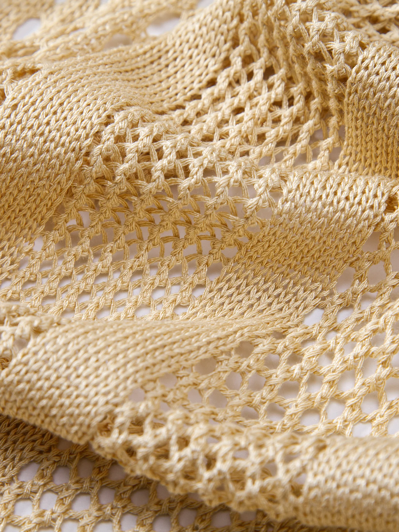 Crocheted Button Up Shirt - Image 13