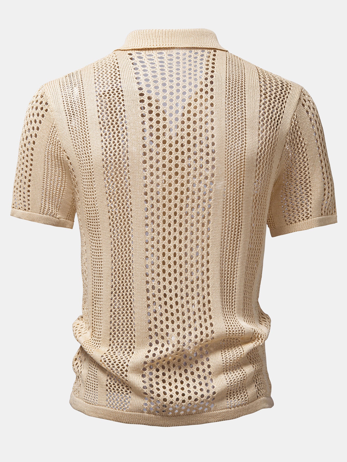 Crocheted Button Up Shirt - Image 2